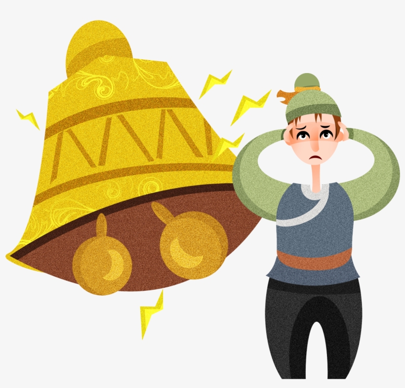 Cartoon Illustration Fable Story Covering Bell Png - Illustration, transparent png #9766744