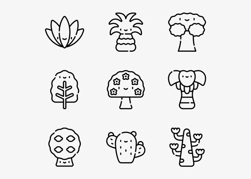 Trees - Health Icon Vector, transparent png #9767122