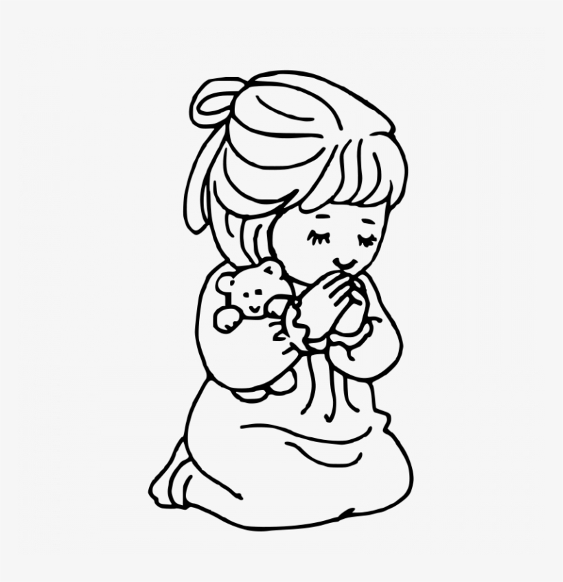 Lds Clipart Prayer Enis Lds Praying Clipart Princess - Clipart Of A Child Praying, transparent png #9767185