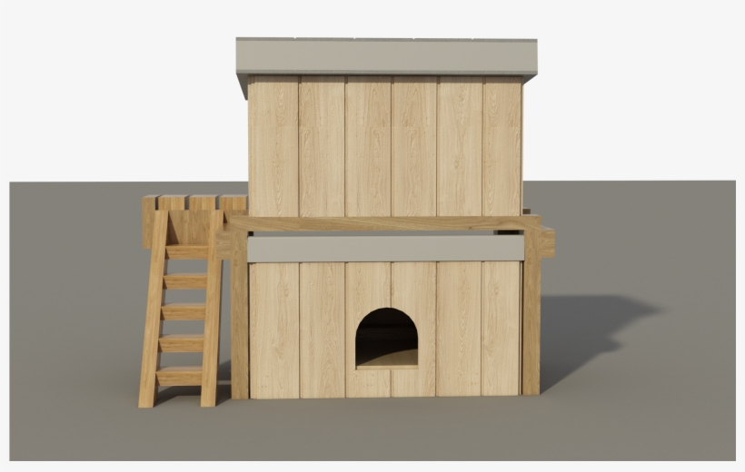 Dog House Plans - Plywood, transparent png #9767190