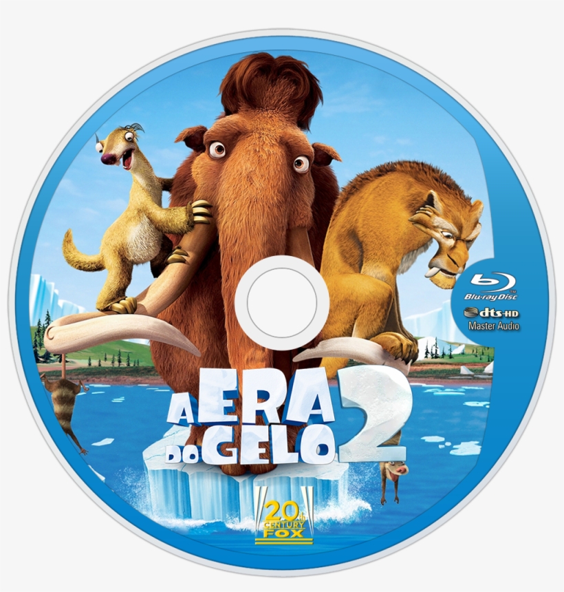 The Meltdown Bluray Disc Image - Ice Age The Meltdown Cover, transparent png #9767465