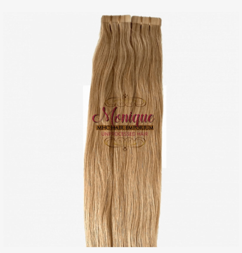 Dirty Blonde Tape-in Extensions - Blond, transparent png #9767997