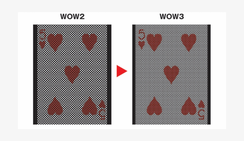 Wow 3 Face-up By Katsuya Masuda - Heart, transparent png #9768185