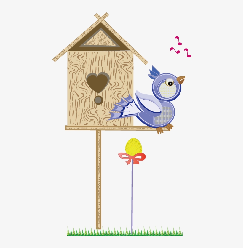 Bird House Clipart - Nest Box, transparent png #9769083