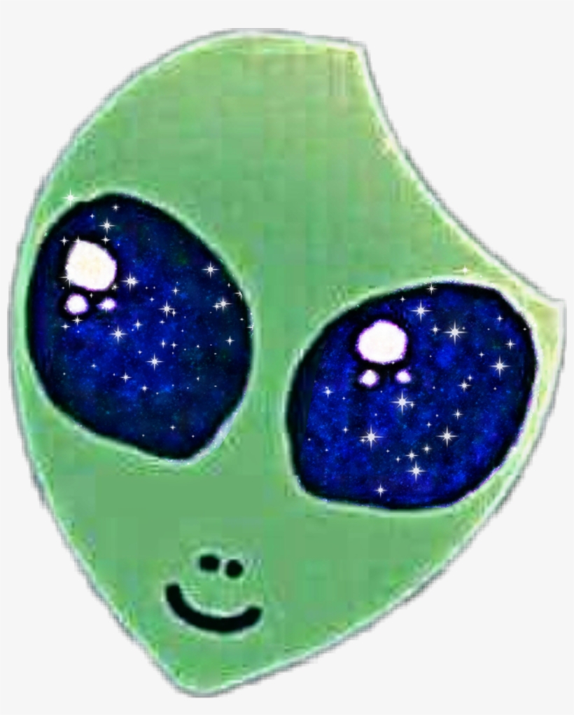 #alien #spaceart #magic #green #stars #aliens #alieneyes, transparent png #9769088