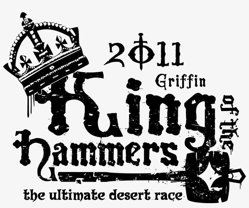 King Of The Hammers Logo By Kris Jones - 2018 King Of The Hammers, transparent png #9769439