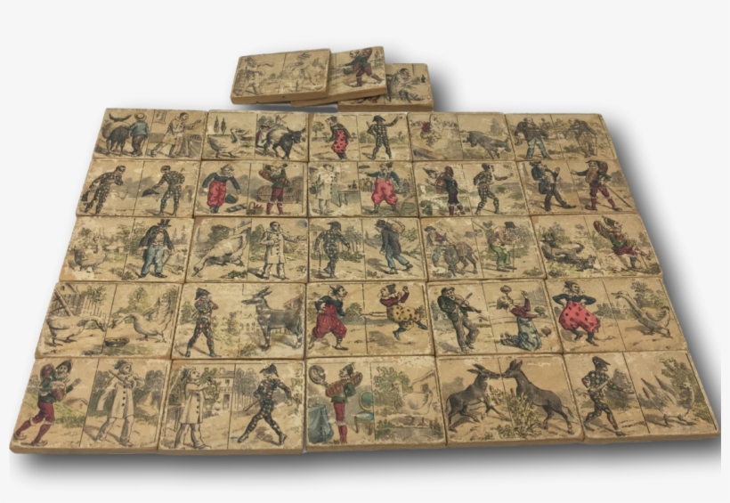 Rare And Fabulous French Game Pieces - Illustration, transparent png #9769604