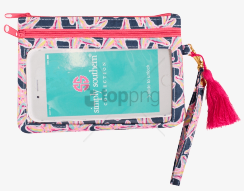 Free Png Simply Southern Phone Wristlet Png Image With - Coin Purse, transparent png #9771520