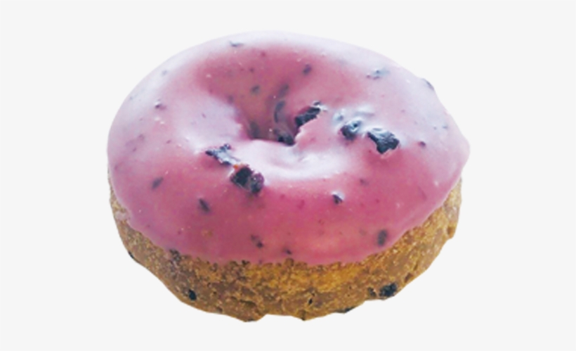 Blueberry Iced Cake - Macaroon, transparent png #9772065