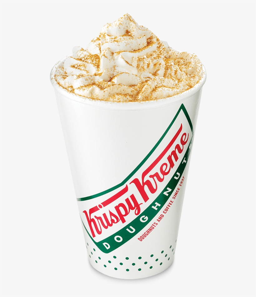 Pumpkin Spice Glazed Donut Clipart - Krispy Kreme Doughnuts, transparent png #9772443