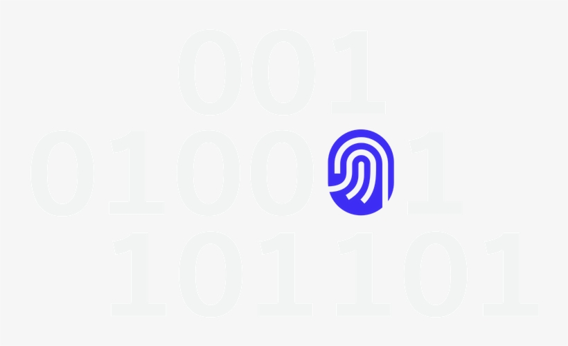 Graphic Indicating Digital Information From Fingerprints - Graphic Design, transparent png #9772452