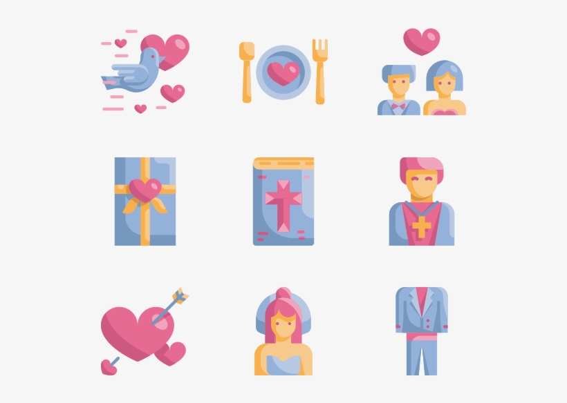Wedding, transparent png #9773134