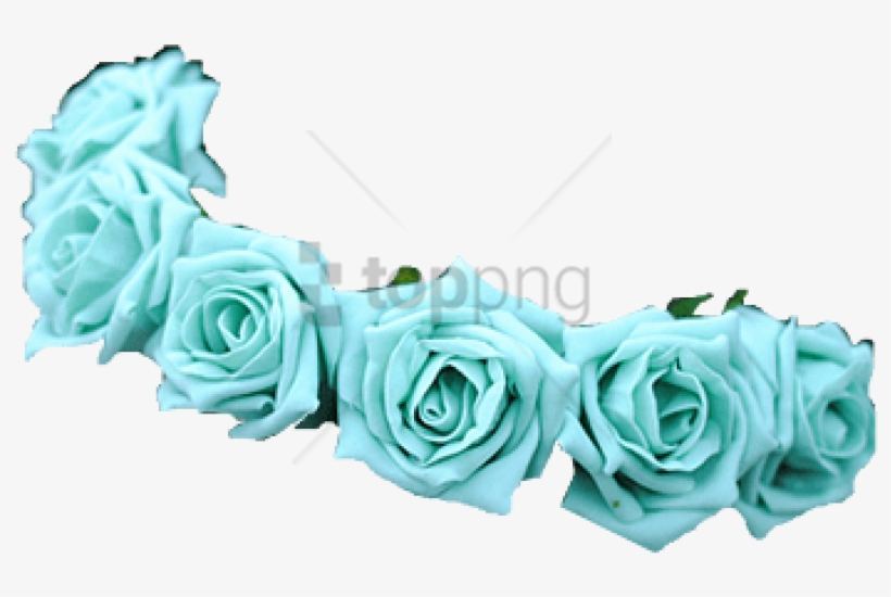 Free Png Download Blue Flower Crown Transparent Png - Blue Flower Crown Png, transparent png #9773135