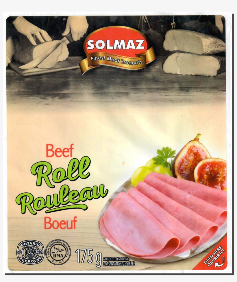 Beef Roll - Cervelat, transparent png #9773495