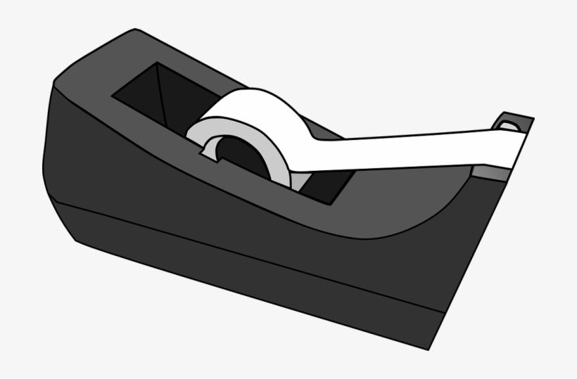 Tape Roll Png - Scotch Tape Clip Art, transparent png #9773778