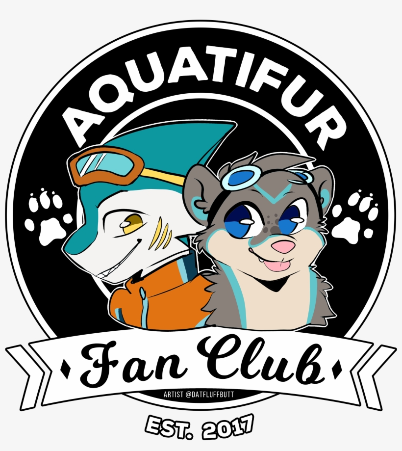Aquatifur Fan Club Shirt - Cartoon, transparent png #9773821