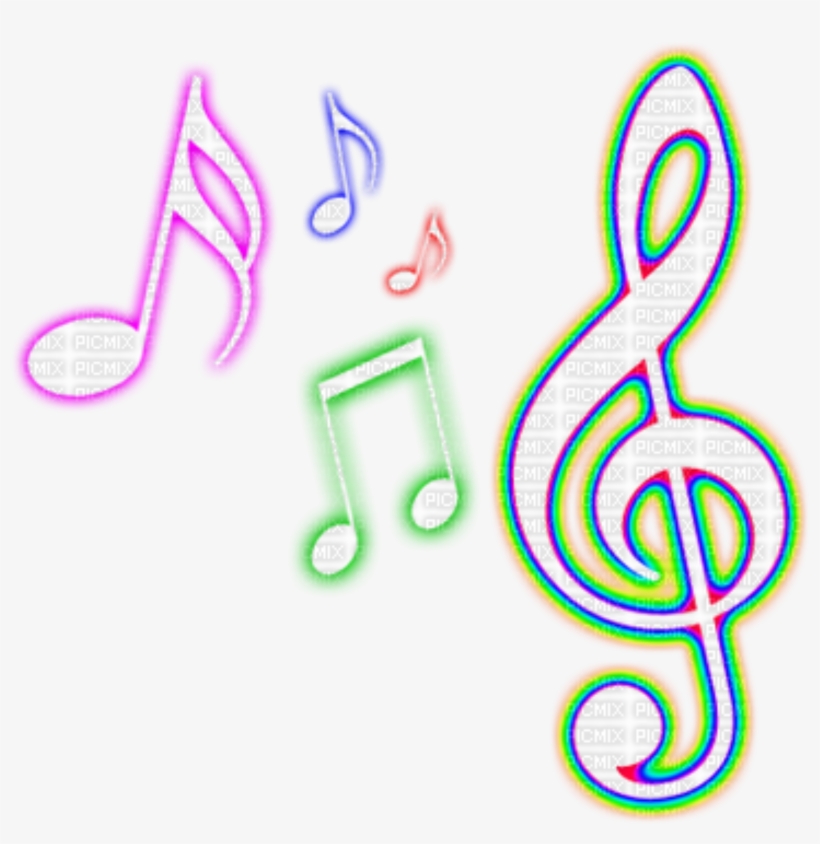 Neon Flourish Png Music, transparent png #9773871
