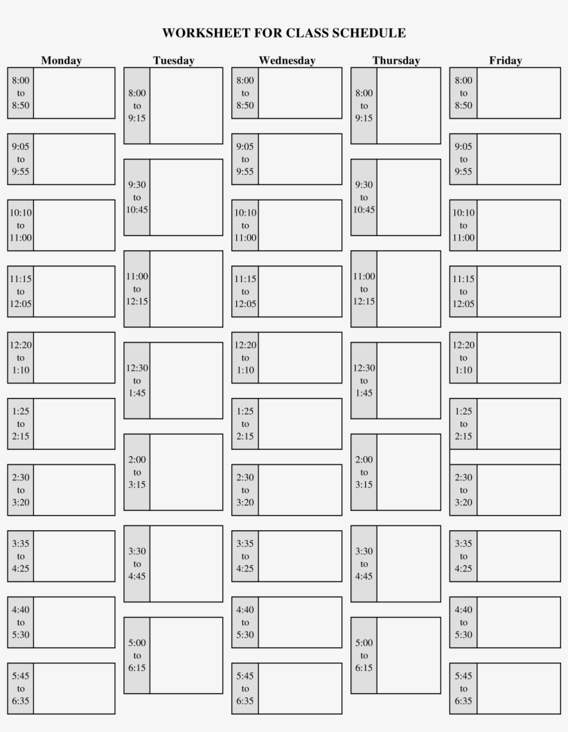 Monthly Calendar With Time Slots Template