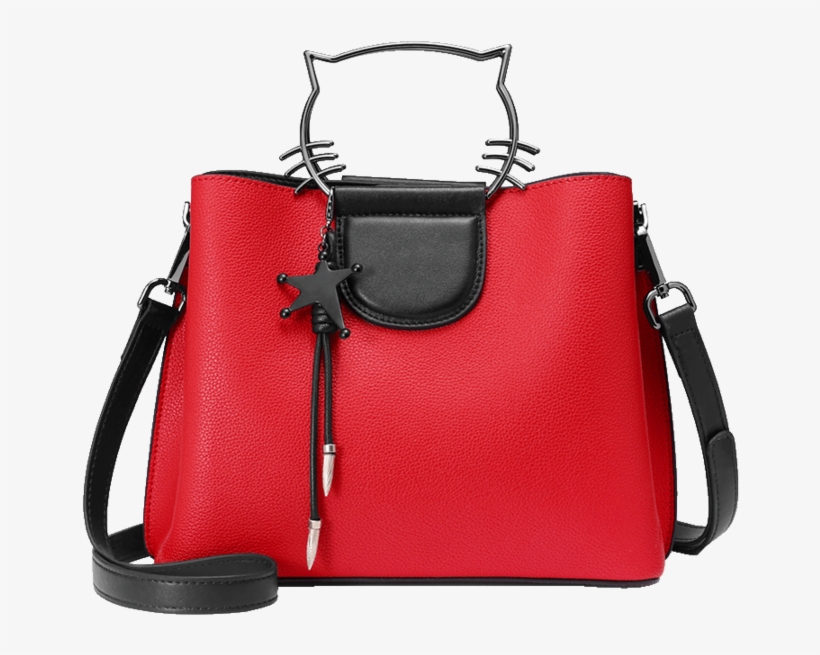 Lady Handbag 2018 New Versatile Texture Leather Handbag[new] - Shoulder Bag, transparent png #9775555