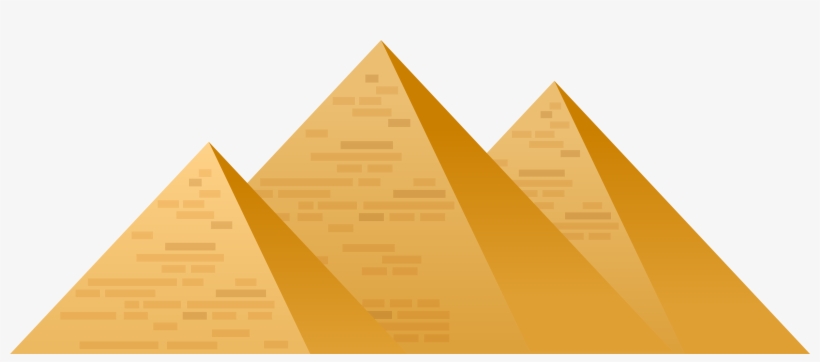 Egypt Pyramids Png Clip Art - Pyramids Transparent Background, transparent png #9776344