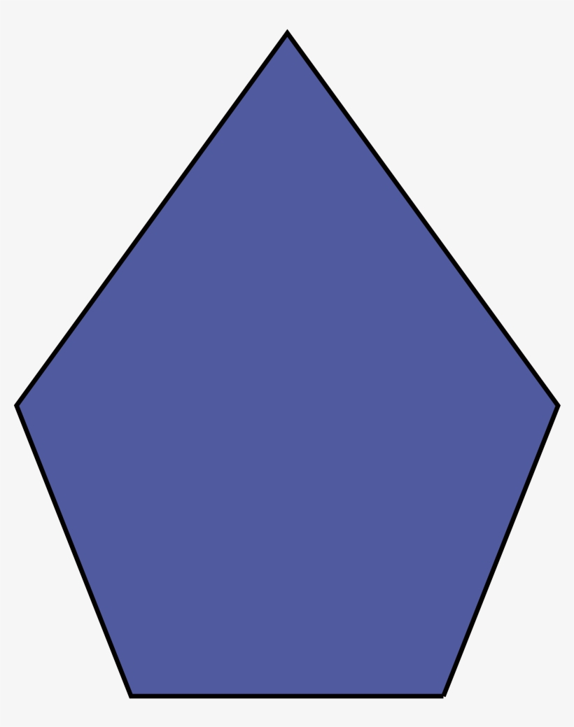 Pentagon Of Space-filling Triskaidecahedron, transparent png #9776924