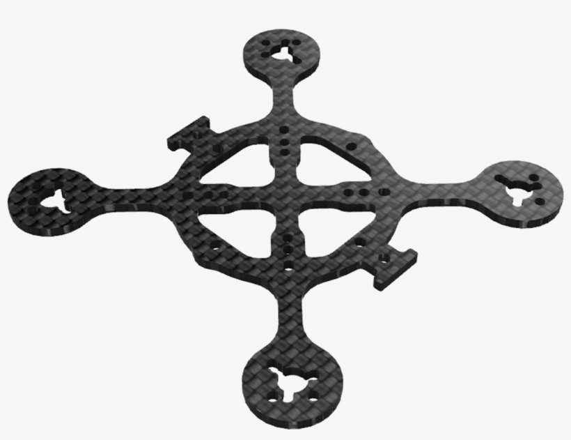 Simple X-85 Fpv Drone Frame - Cross, transparent png #9778969