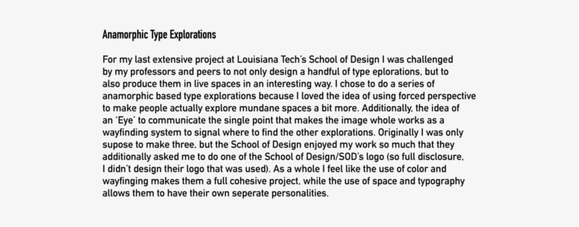 Anamorphic Type Explorations-35 - Document, transparent png #9779156