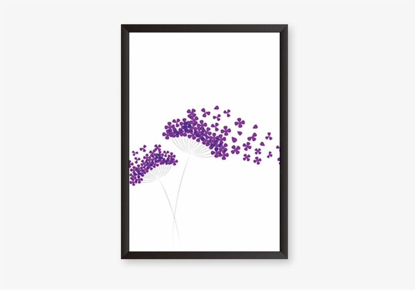 Purple Dandelion Flower - Happy 68th Birthday Husband, transparent png #9779431