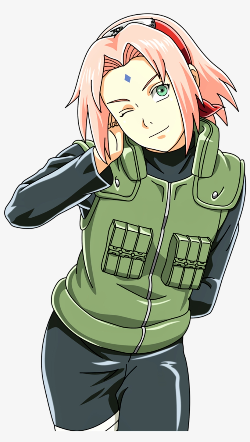 #sakura #sakuraharuno #sakurauchiha #shannaro #naruto - Sakura Great Ninja War, transparent png #9779472