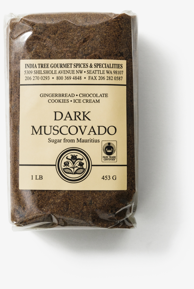 India Tree Dark Muscovado Sugar - Dark Muscovado Sugar, transparent png #9779545
