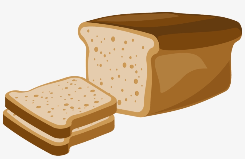 Toast Rye Bread Breakfast White Bread - Loaf Bread Vector, transparent png #9780556