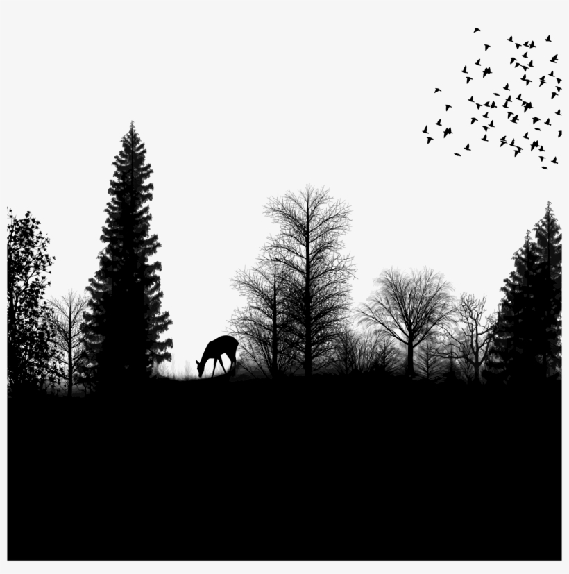 Big Image - Landscape Nature Silhouette, transparent png #9782046