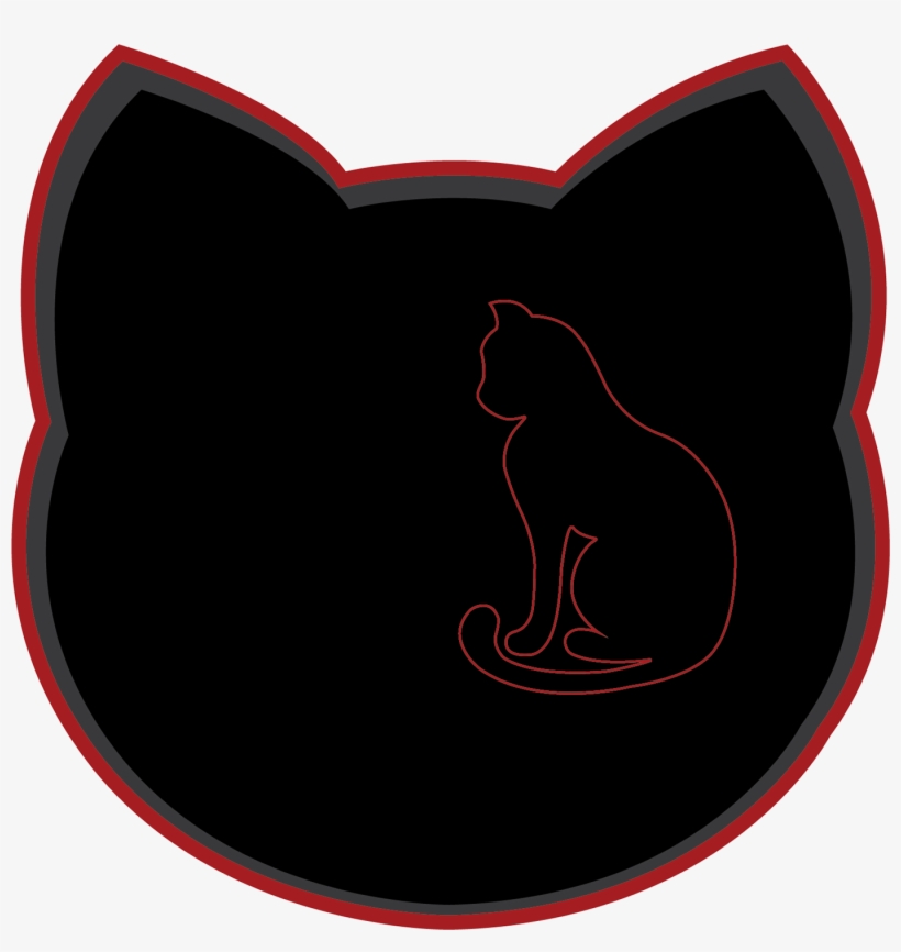 A Basic Cat Outline Is Drawn A Place Off To The Side - Illustration, transparent png #9782202