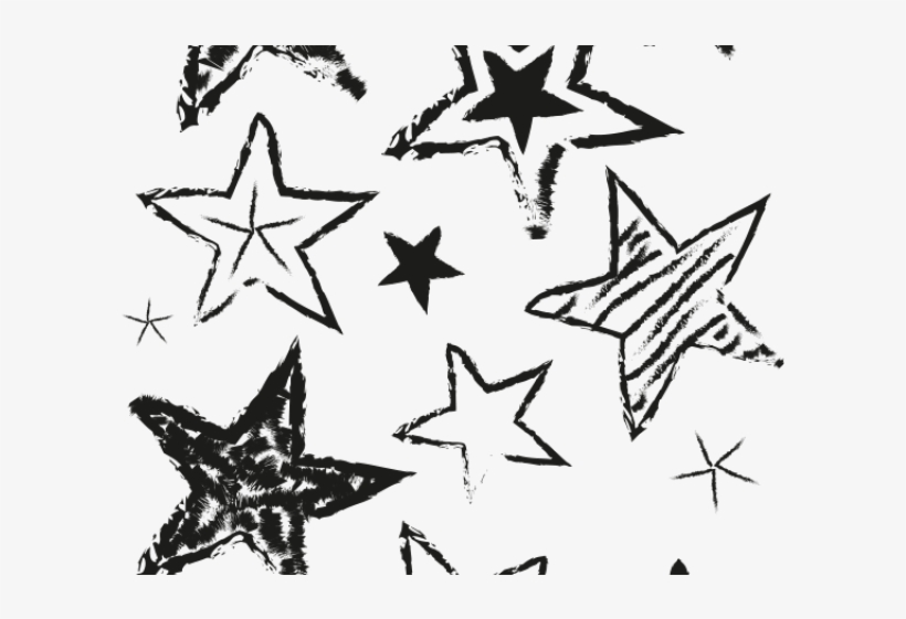 Original - Hand Drawn Star Transparent, transparent png #9782522