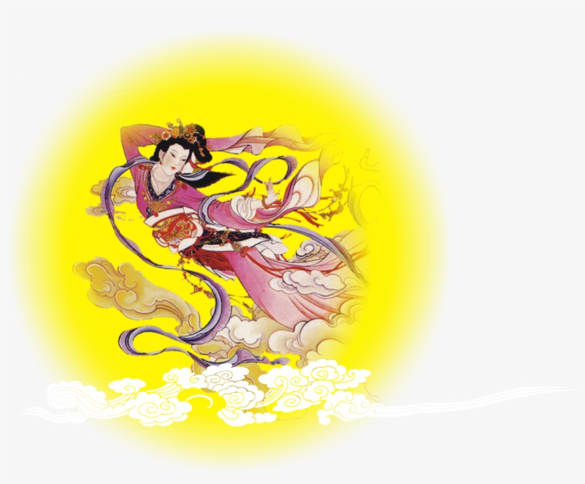 Https - 嫦娥 奔 月 图片, transparent png #9782775