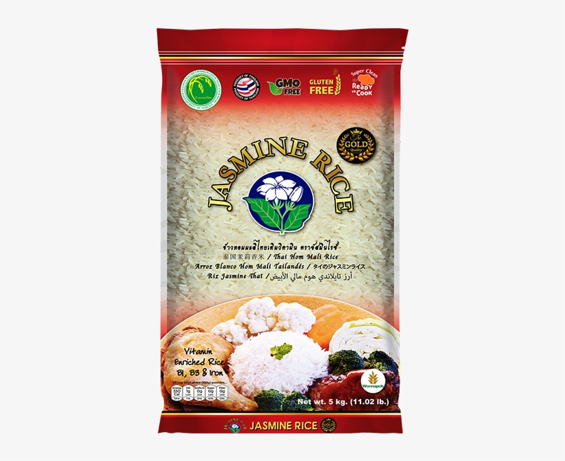 Jasmine Red Rice 5 Kg - Rice, transparent png #9784325