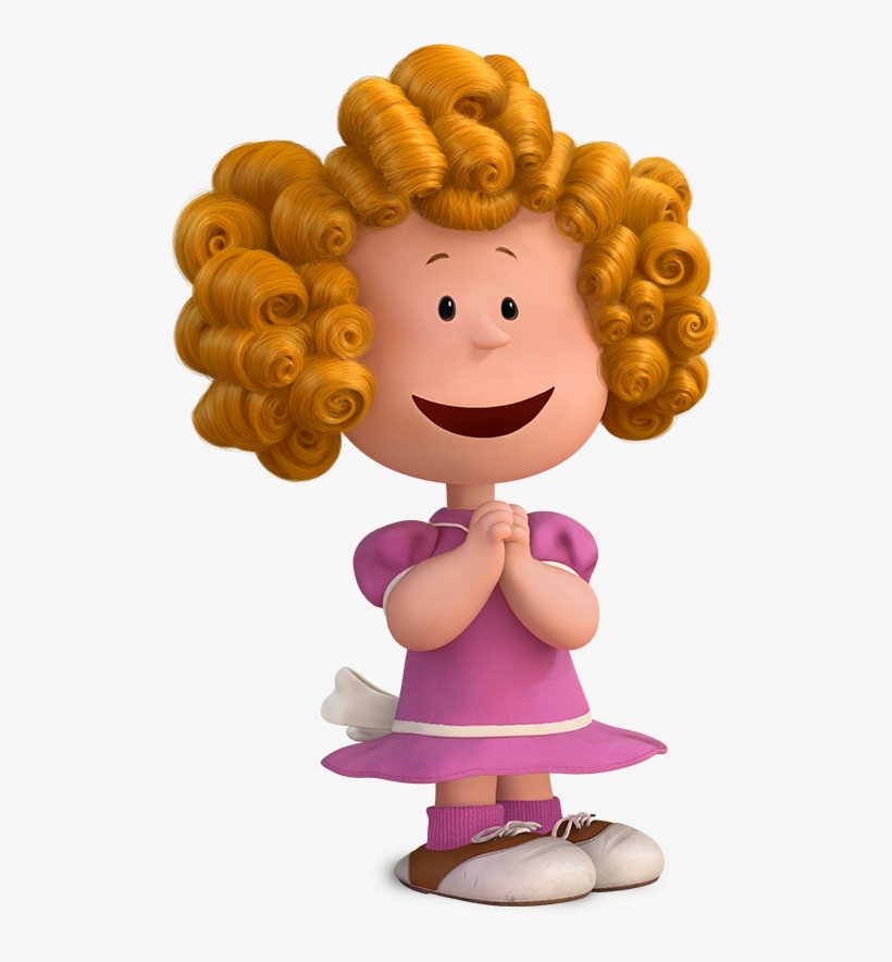 Learn About Peppermint Patty, Real Name Patricia Reichardt, - Peanuts Movie Characters Frieda, transparent png #9784326