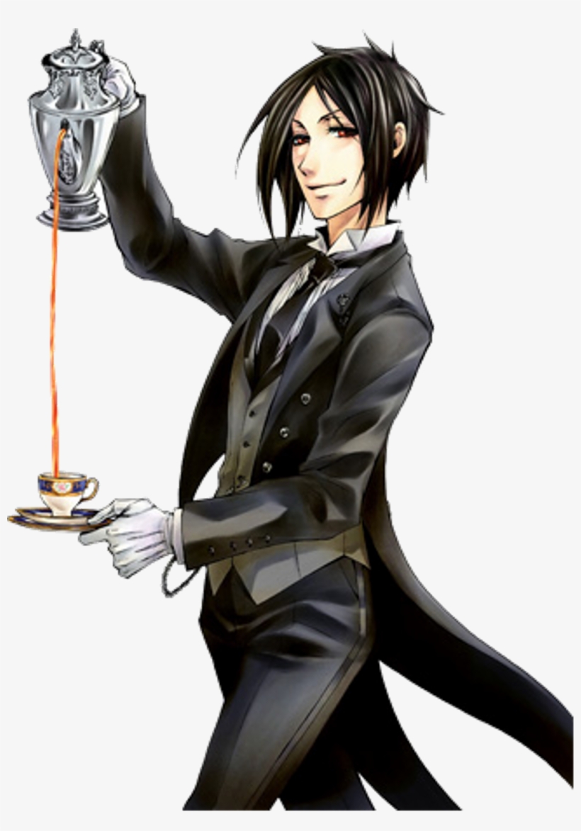 #kuroshitsuji #blackbutler #black Butler #butler #black - Hiro Mizushima Sebastian, transparent png #9784563