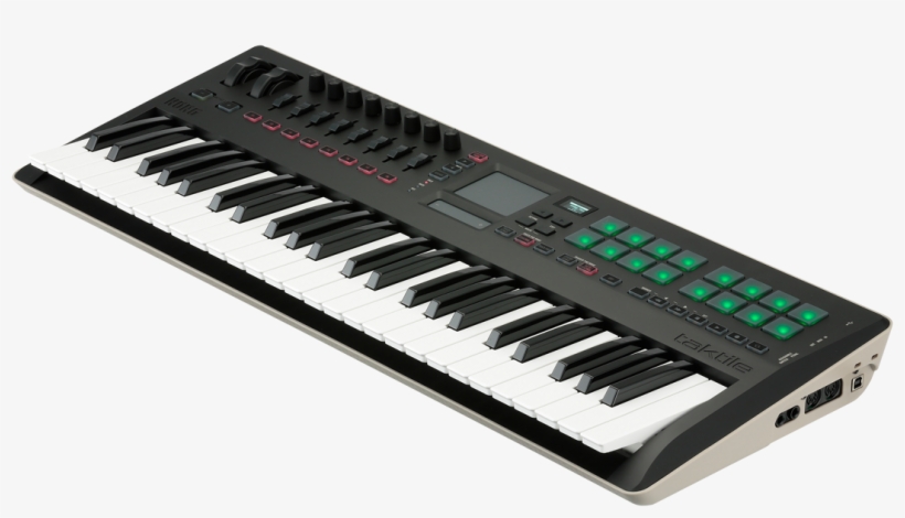 Korg Taktile 49 Key Midi Controller - New Korg Keyboard 2018, transparent png #9784764