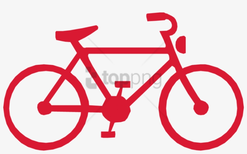 Free Png Bike Drawing Png Image With Transparent Background - Bicycle Clip Art Png, transparent png #9784902