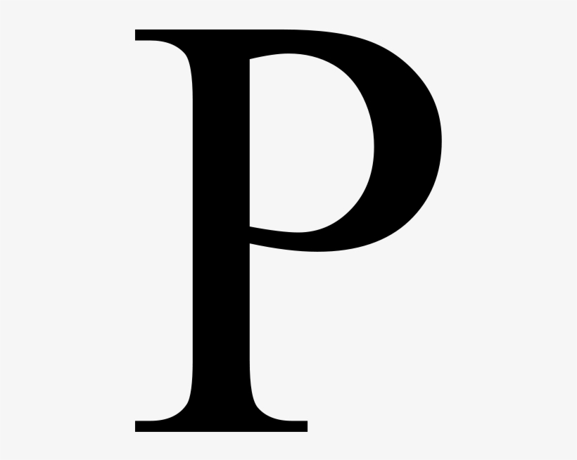 Р - Calligraphy, transparent png #9785050