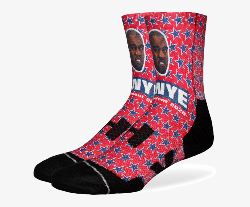 Kanye West - Sock, transparent png #9785656