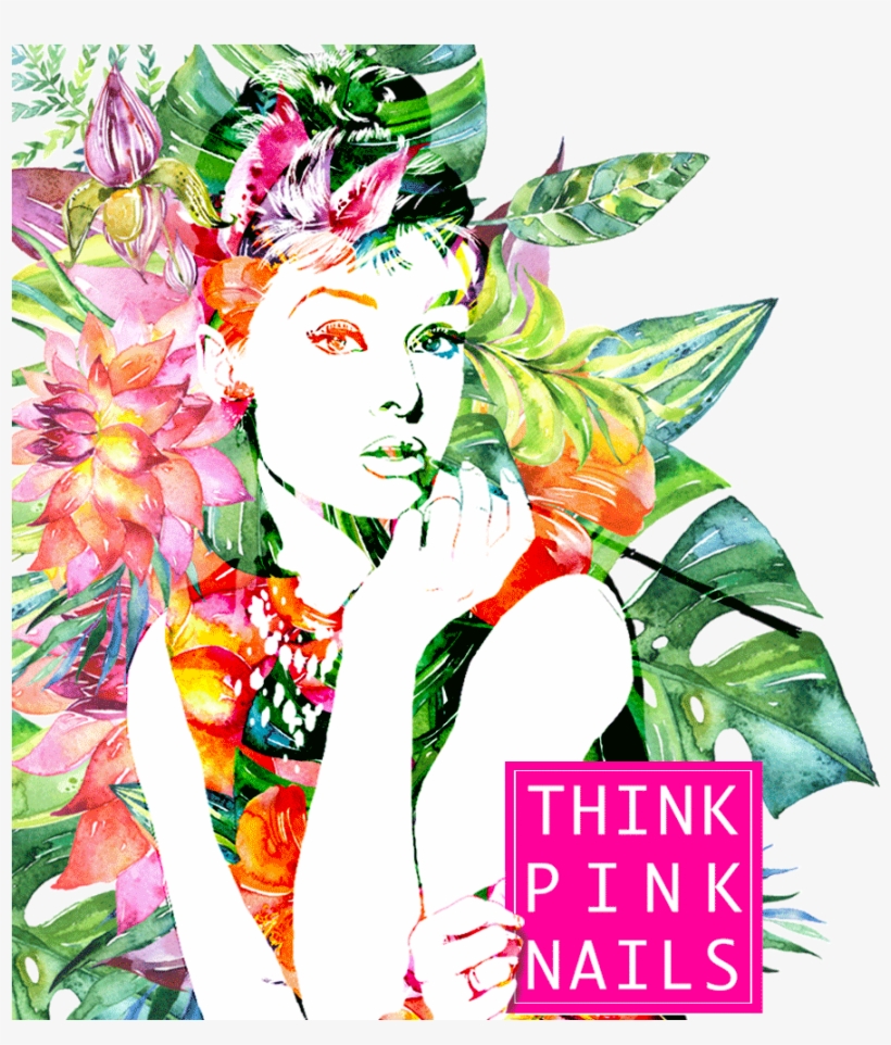 Think Pink Nails Is A New York City Style Nail Salon - Think Pink Nails Bali, transparent png #9786363