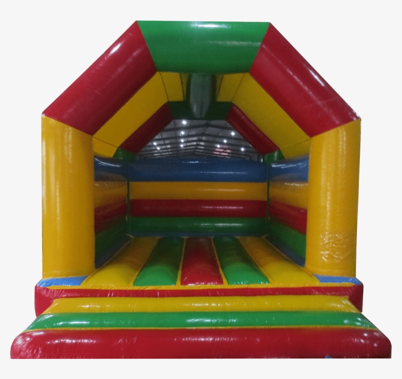 Rainbow Bounce Roof Front - Inflatable, transparent png #9786487