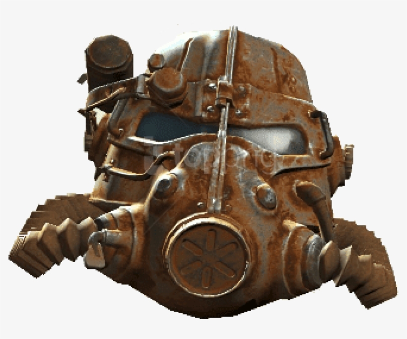 Free Png Download Fallout 4 Helm Png Images Background - Fallout 4 T45 Power Armor Helmet, transparent png #9786628