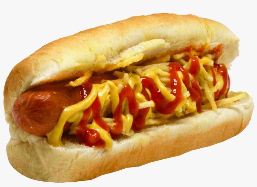 Cachorro Batatas Fritas Inclinado - Chili Dog, transparent png #9787130