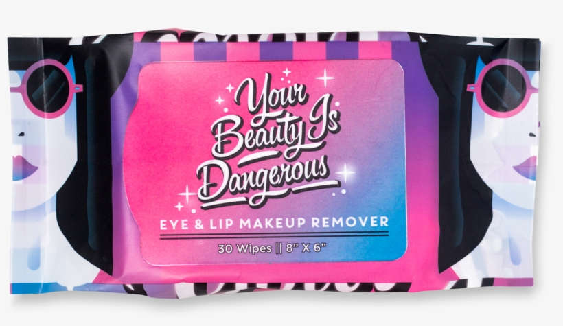 Natural Eyes 'n' Lips Waterproof Makeup Remover Wipes - Graphic Design, transparent png #9787677
