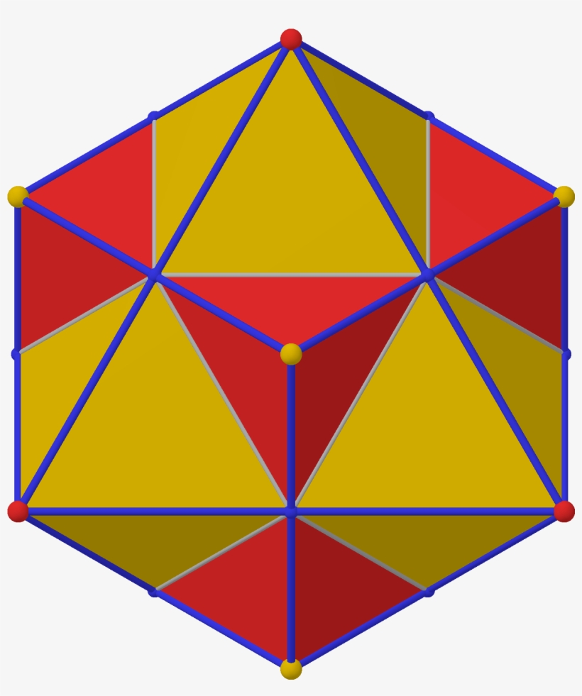 Polyhedron Pair 6-8 From Yellow Max - Triangle, transparent png #9787883
