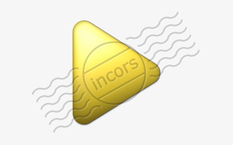 Bullet Triangle Yellow Image - Clip Art, transparent png #9787926