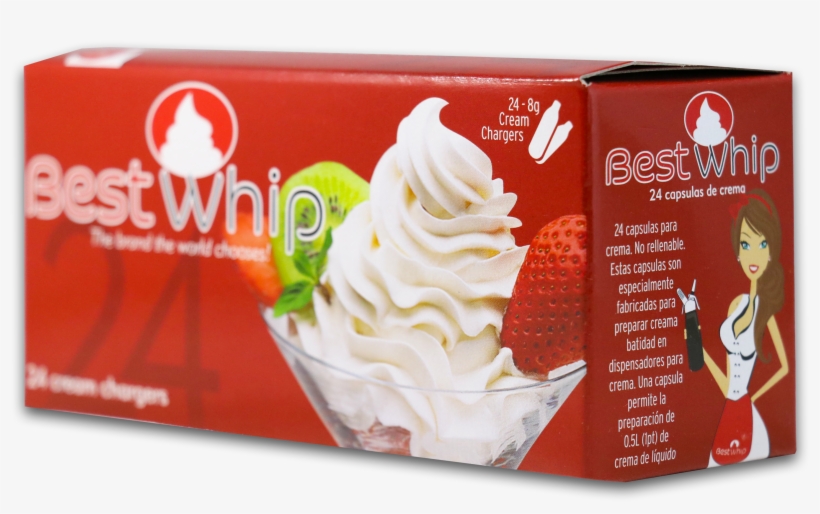 Best Whip Cream Chargers, 24 Pcs, transparent png #9788134